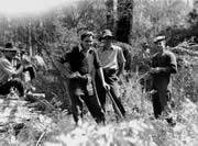 Italian POWs at work in Northcliffe, 1946.  Online image 009474D. Courtesy the State Library of Western Australia.