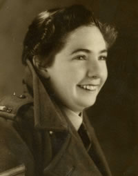 Elsie in winter uniform, 1942. Courtesy Elsie Solly
