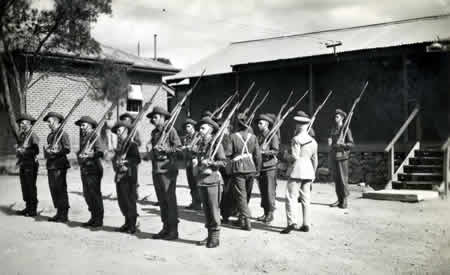 Training reinforcements for 2nd AIF, c 1942. Courtesy Elsie Solly